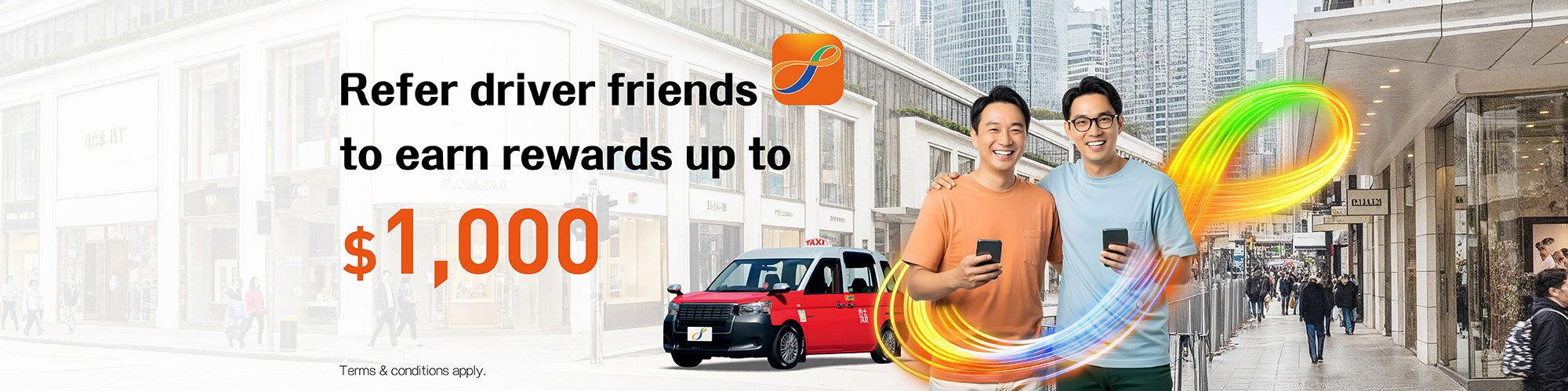 Taxi Driver Referral Reward Programme – Refer driver friends to earn rewards up to $1,000