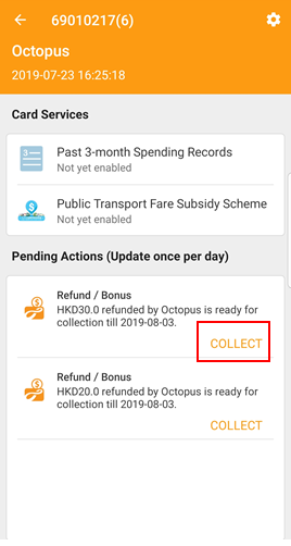 Report A Lost Smart Octopus In Samsung Pay And Apply For Refund Of Deposit And Remaining Value Octopus Hong Kong