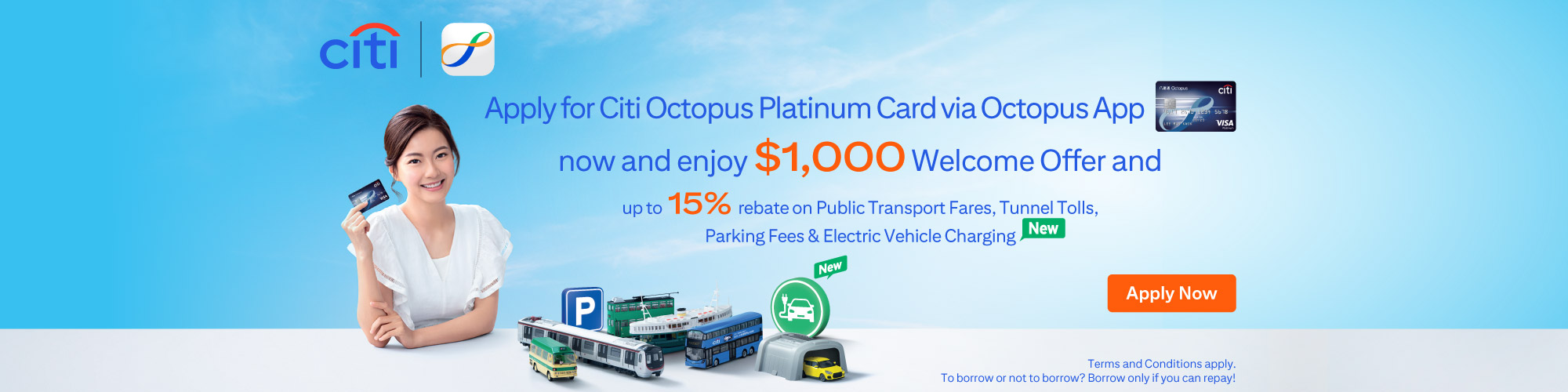 Citi Octopus Platinum Card Limited Offer