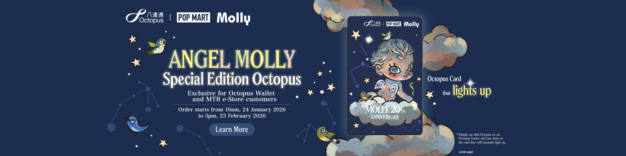 ANGEL MOLLY Special Edition Octopus