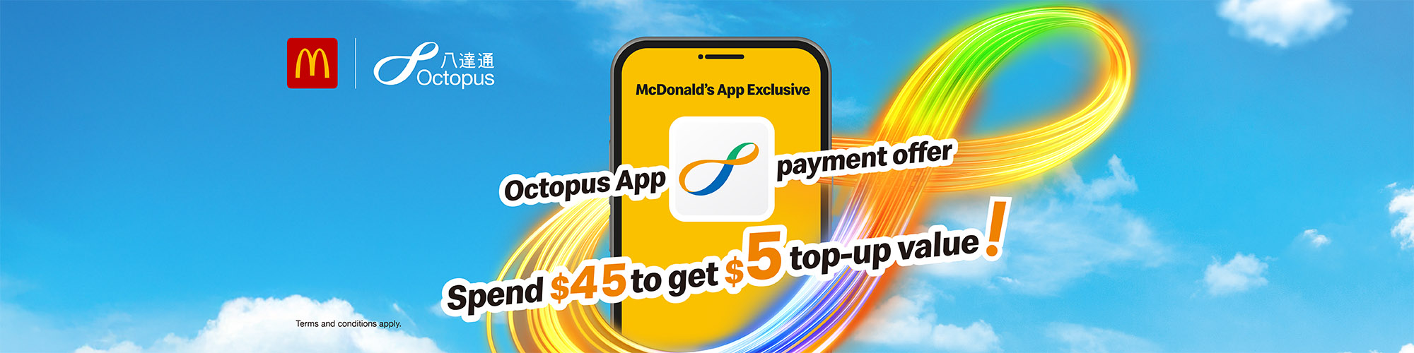 McDonald’s App Offer: Pay with Octopus and Get Maximum Up to $25 Rewards
