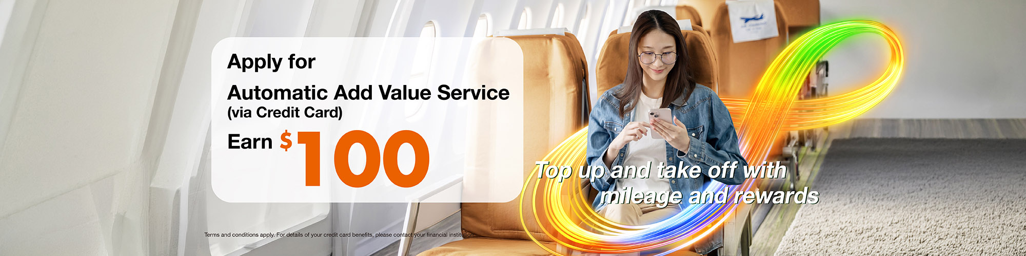 Apply for AAVS with your credit card to earn $100!