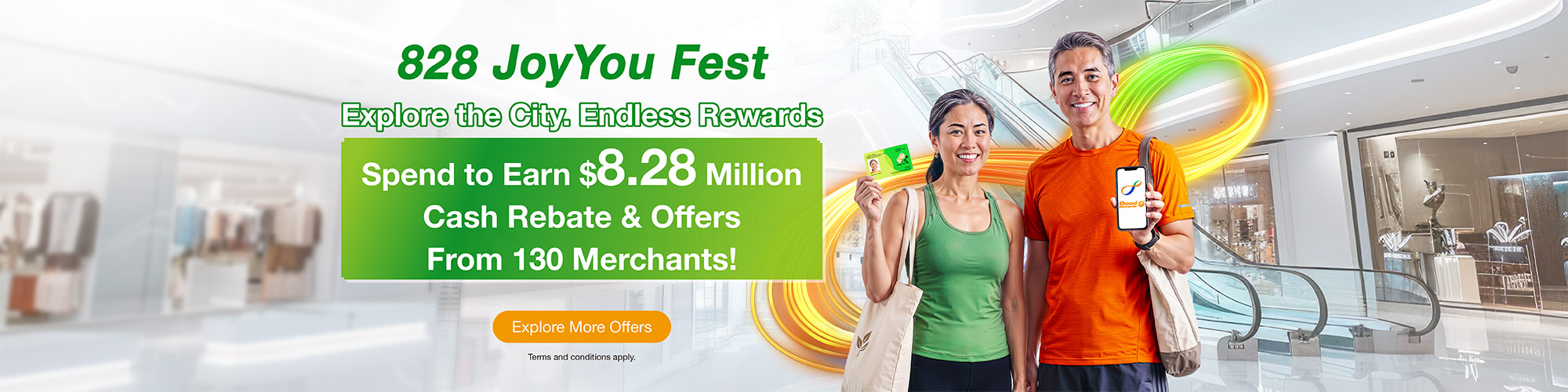 828 JoyYou Fest Explore the City. Endless Rewards
