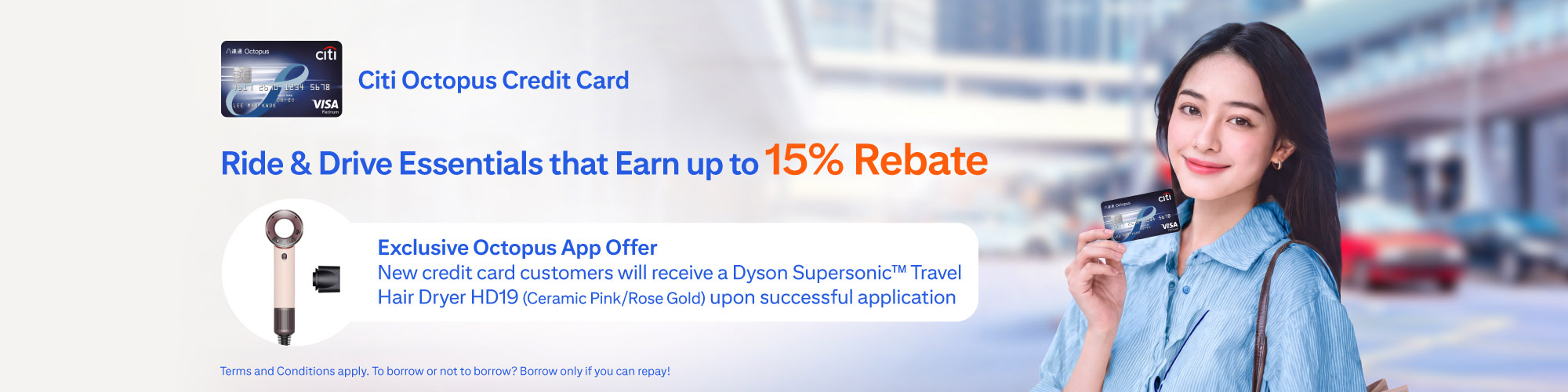 Exclusive Welcome Reward for New Citi Octopus Credit Card Customers!