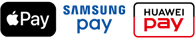 Apple Pay, Samsung Pay, Huawei Pay