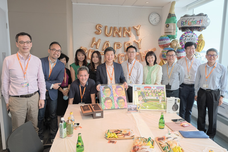 Mr. Sunny Cheung Retires as CEO