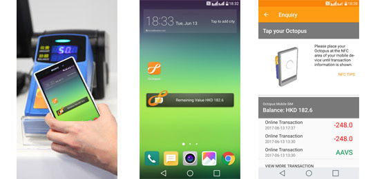 Use Octopus Mobile SIM with Octopus App